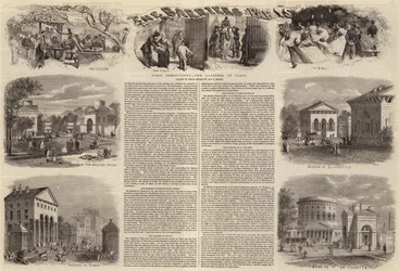 Demoliciones en París, las barreras de París